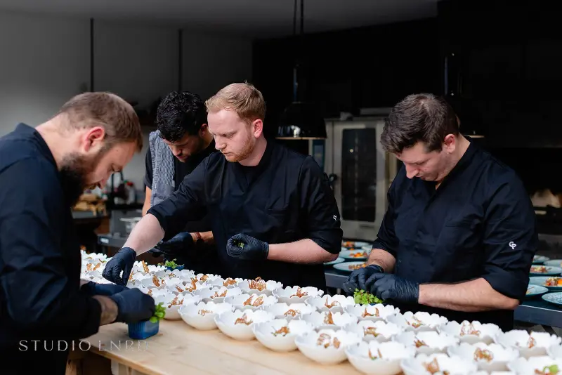 Fine dining gerecht