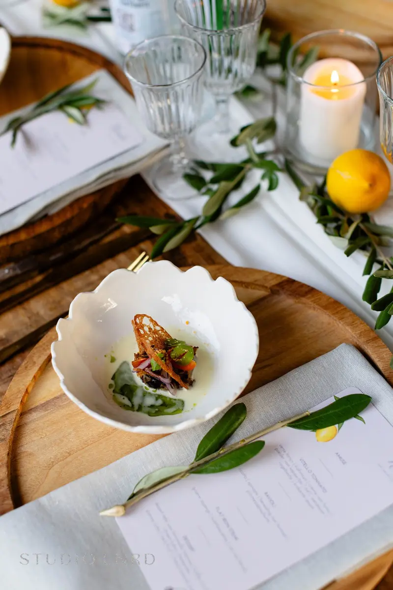 Bruiloft diner in zeist
