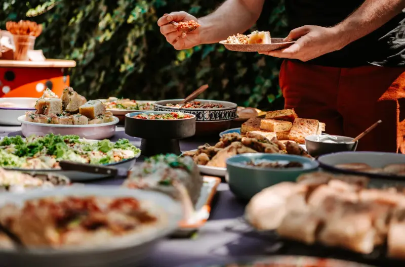 Uitgebreid buffet